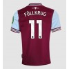 West Ham United Niclas Fullkrug #11 Hemmatröja 2024-25 Korta ärmar